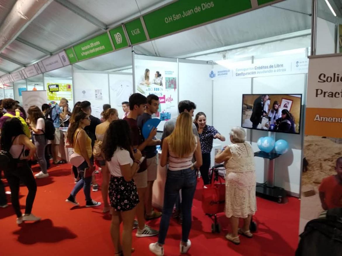 Stand de la Orden en los Paseíllos Universitarios